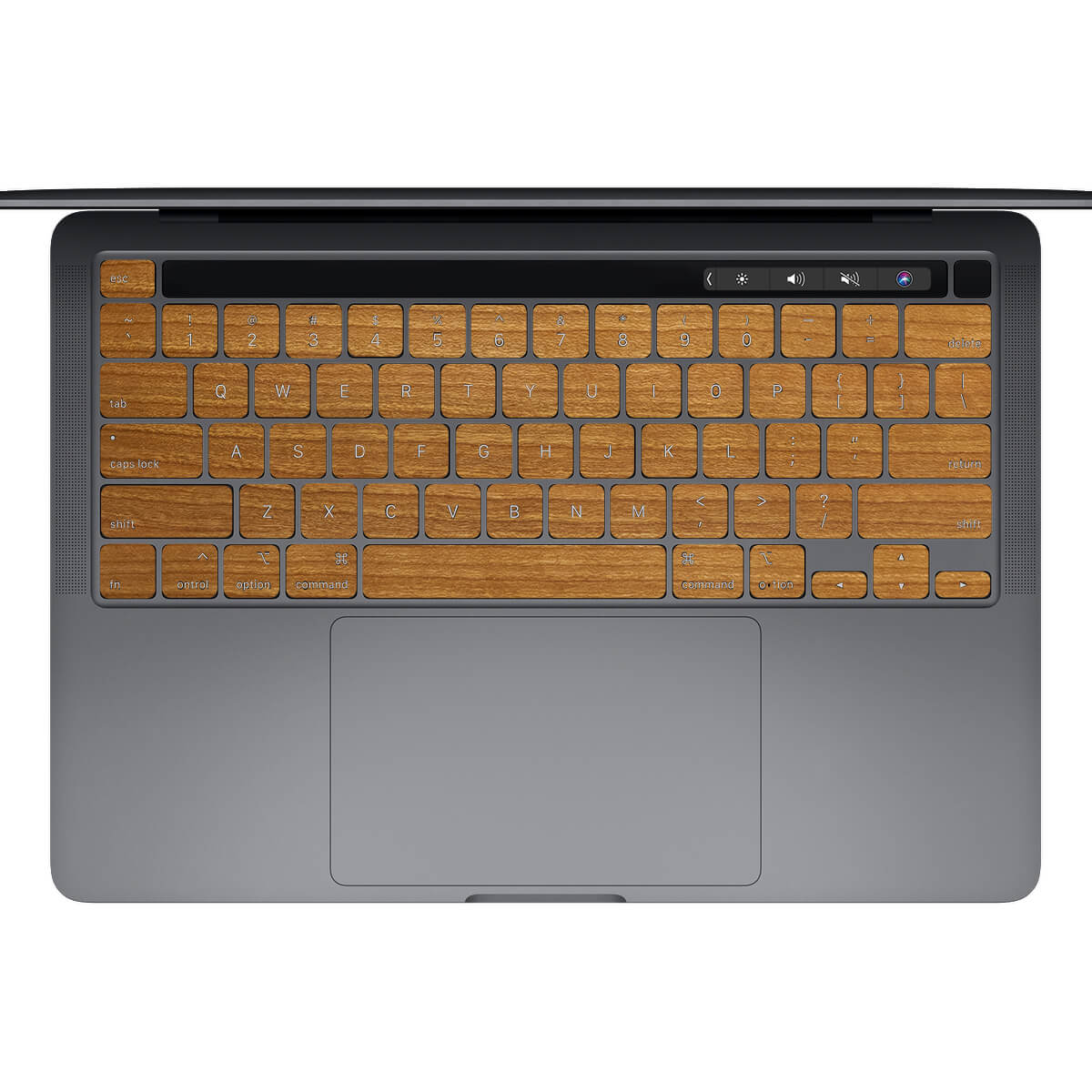 Matching Wood Keyboard Skin