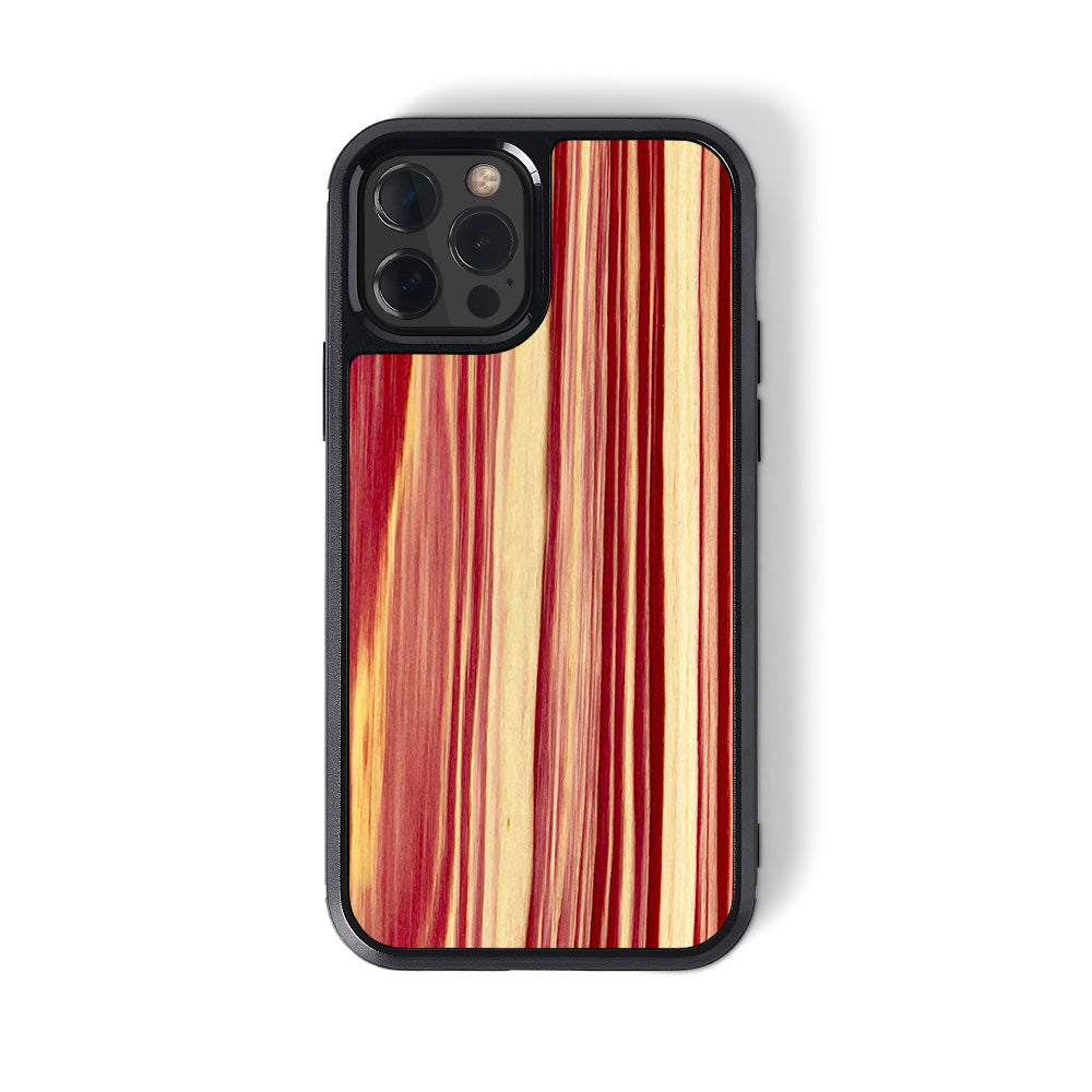 Irodori Dyed Wood iPhone - Red (Aka 赤) / Hinoki Cypress