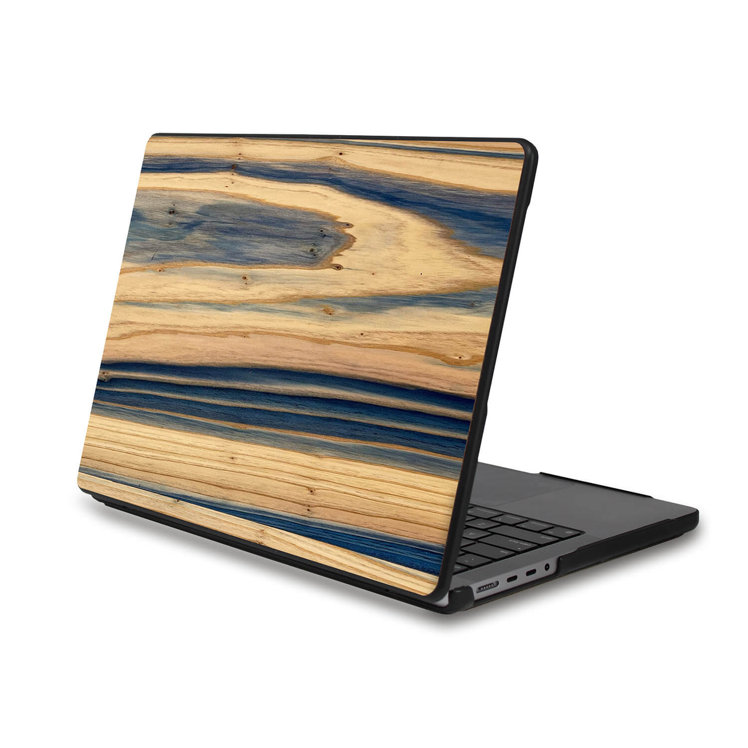 ⚫︎よっぴ⚫︎MacBook Pro Real Wood MacBook Case | Handmade FSC-Certified | Glitty