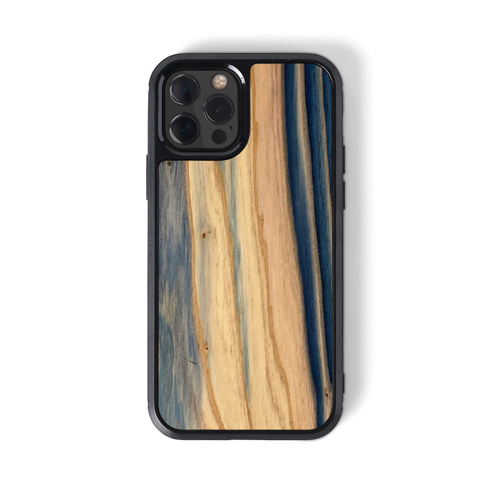Irodori Dyed Wood iPhone -  Blue (Ao 青) / Japanese Cedar