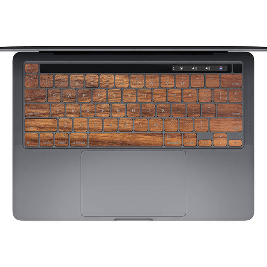 Matching Wood Keyboard Skin