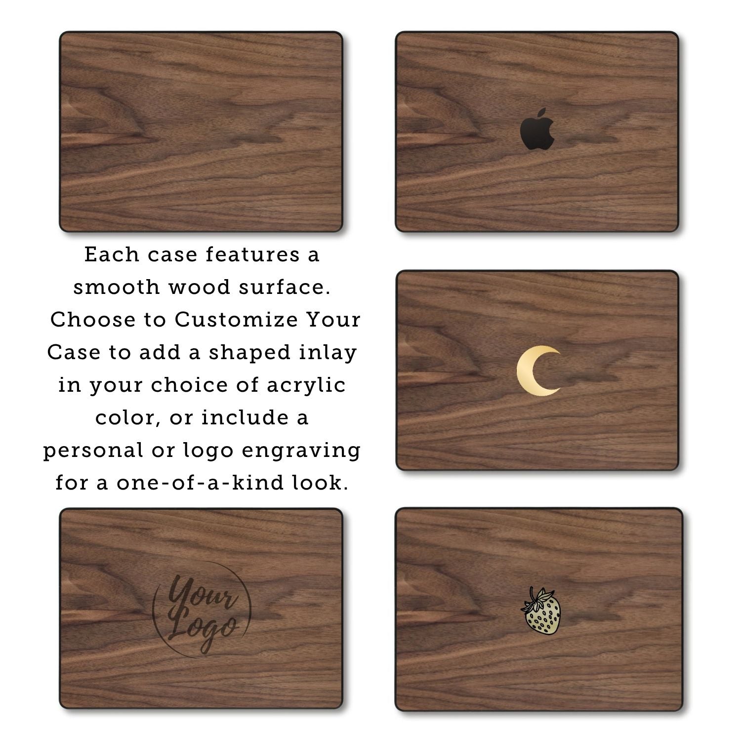 Wood MacBook Case
