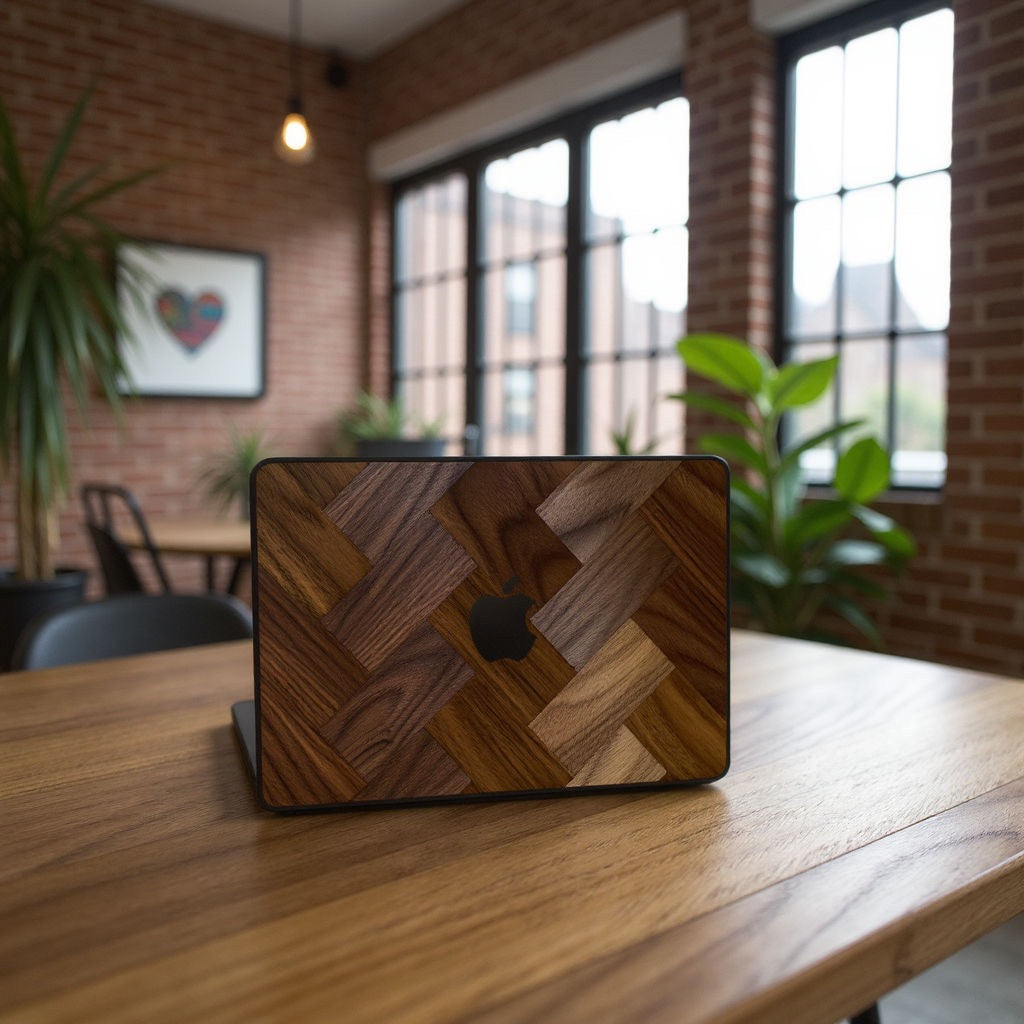 Wood MacBook Case