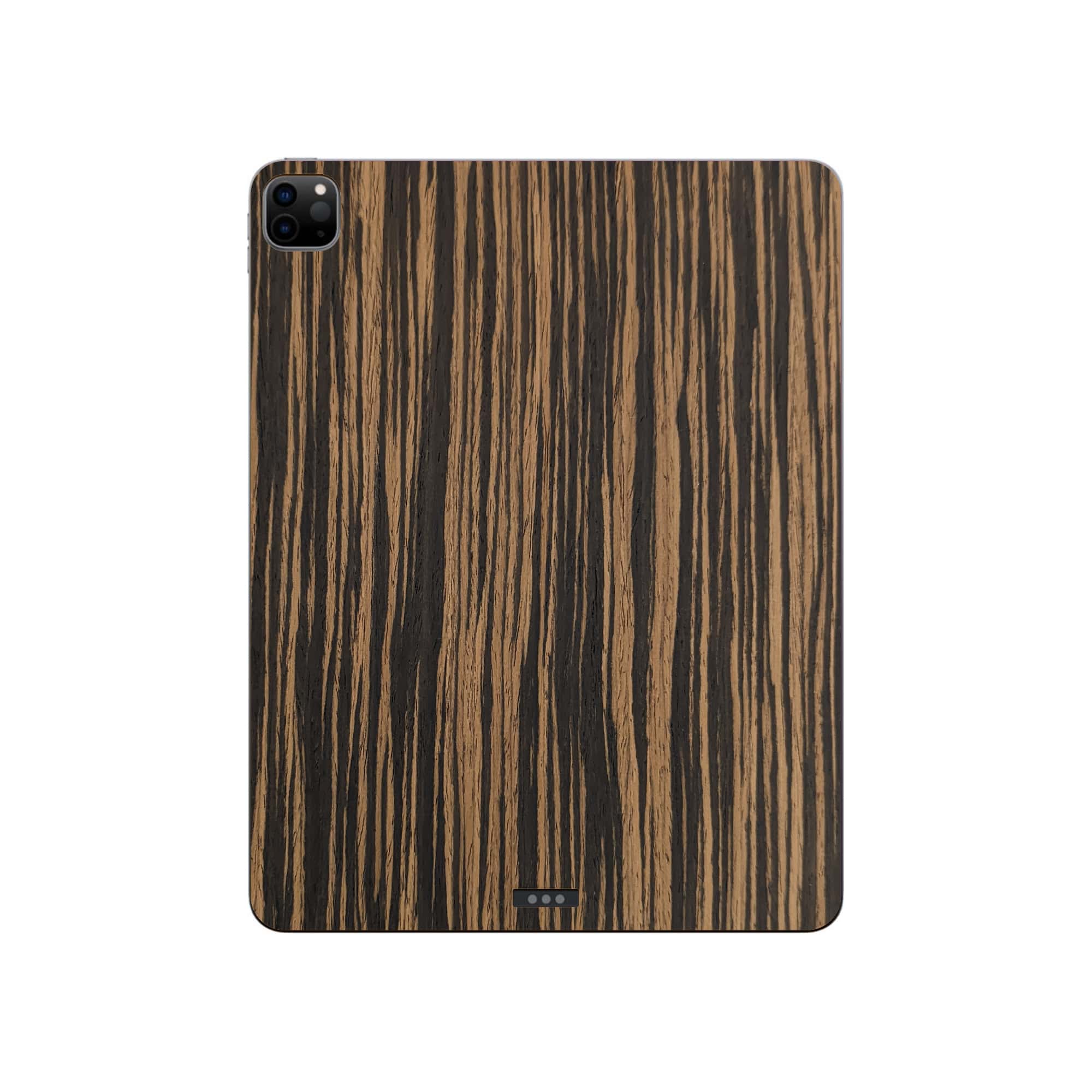 alt:Wood iPad Cover. Hand-made iPad Wood Skins. | var: ebony
